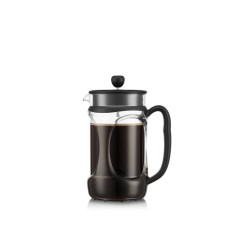 Cafetiere a piston - BODUM - Young Press - 1 L - 8 tasses - Verre / No