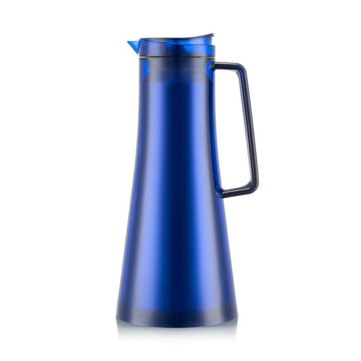 Carafe isotherme - BODUM - Bistro - 1,1 L - Maintien au chaud pendant 25 h - Bleu transparent