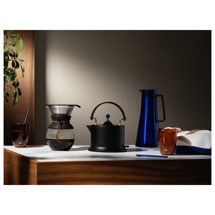 Carafe isotherme - BODUM - Bistro - 1,1 L - Maintien au chaud pendant 25 h - Bleu transparent