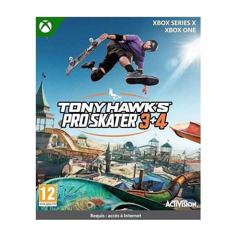 Tony Hawk's Pro Skater 3+4 - Xbox Series X/Xbox One Tony Hawk's Pro Skater 3+4 - Xbox Series X/Xbox One