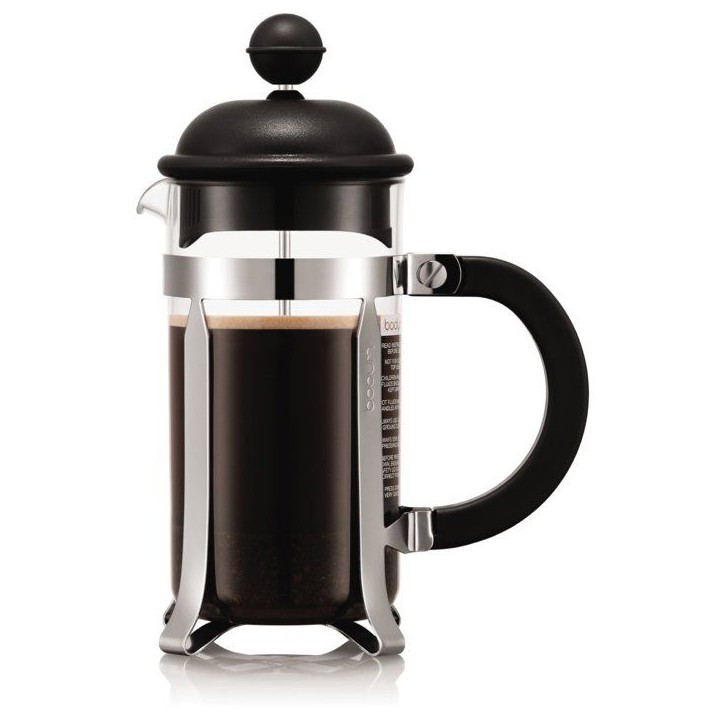 Cafetiere a piston - BODUM - Caffettiera - 3 tasses - 0.35 l - En tritan - Armature inox