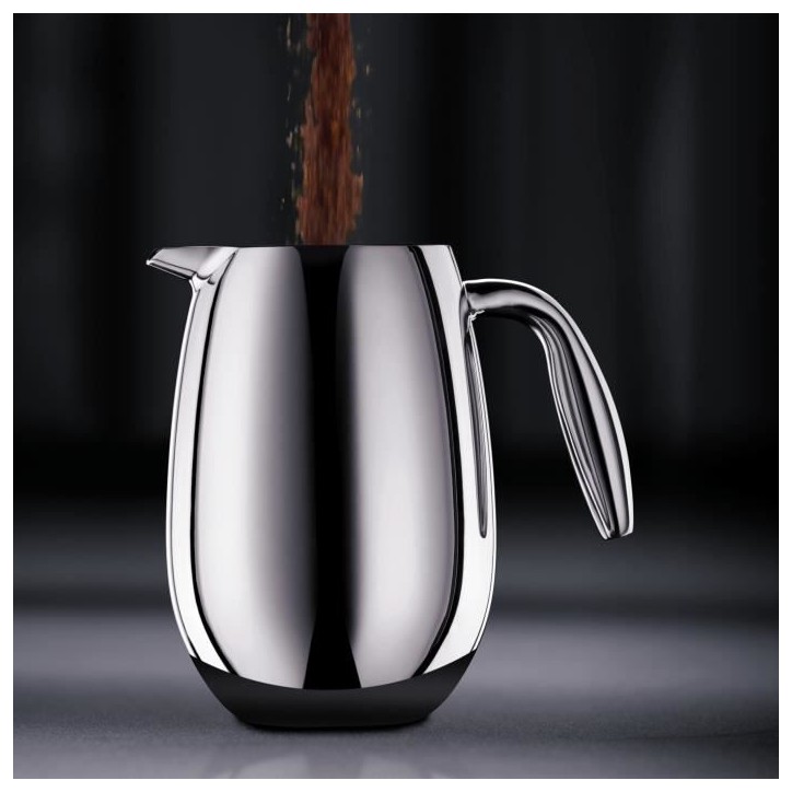 Cafetiere a piston - BODUM - Columbia - Double paroi - 4 tasses - 0.5 l - Inox - Mat