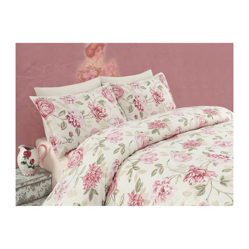 Parure de lit - 1 housse de couette 220 x 240 cm + 2 taies d'oreiller Parure de lit - 1 housse de couette 220 x 240 cm + 2 taies d'oreiller