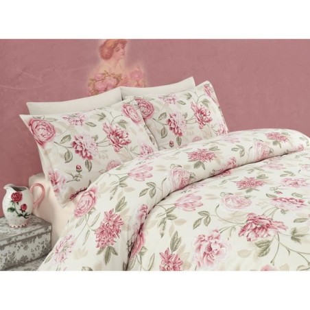 Parure de lit - 1 housse de couette 220 x 240 cm + 2 taies d'oreiller