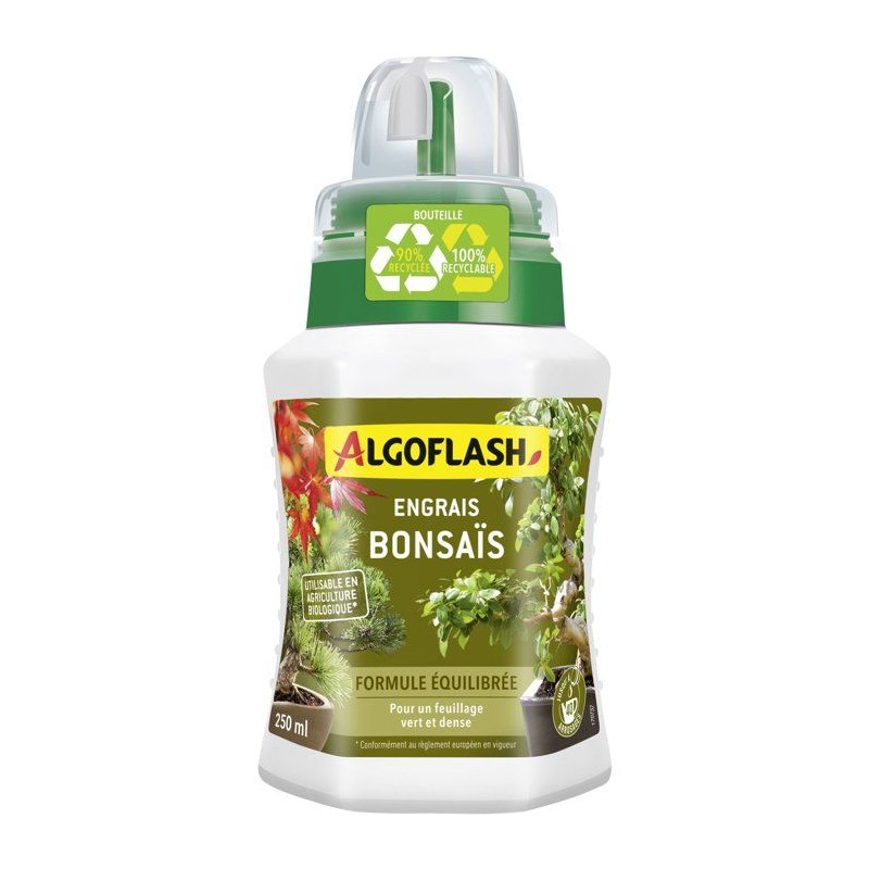 Engrais bonsai - ALGOFLASH - 250 ml - UAB