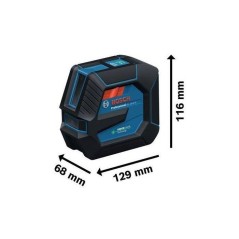 Laser lignes - BOSCH PROFESSIONAL - GLL 20-22 G - Laser vert - Aliment