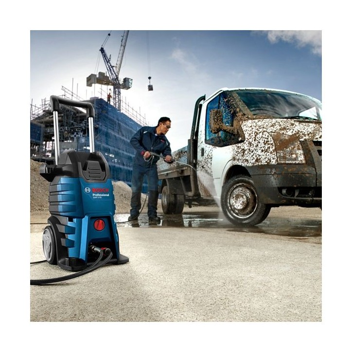 Bosch Professional Nettoyeur haute-pression GHP 5-55 (pression maxi : 130 bar, 2 200 W, lance réglable) Bosch Professional Nettoyeur haute-pression GHP 5-55 (pression maxi : 130 bar, 2 200 W, lance réglable)