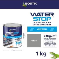 Membrane d'étanchéité - BOSTIK - Waterstop - Réparation fuites - P
