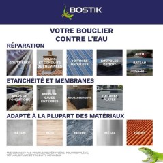 Membrane d'étanchéité - BOSTIK - Waterstop - Réparation fuites - S