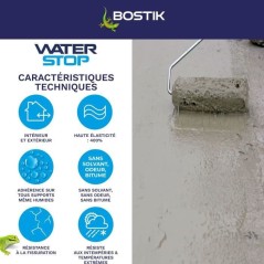 Membrane d'étanchéité - BOSTIK - Waterstop - Réparation fuites - S