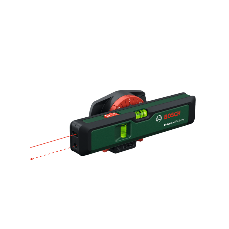 Laser lignes BOSCH - UniversalWallLevel - Avec manuel + 2 piles x 1,5V