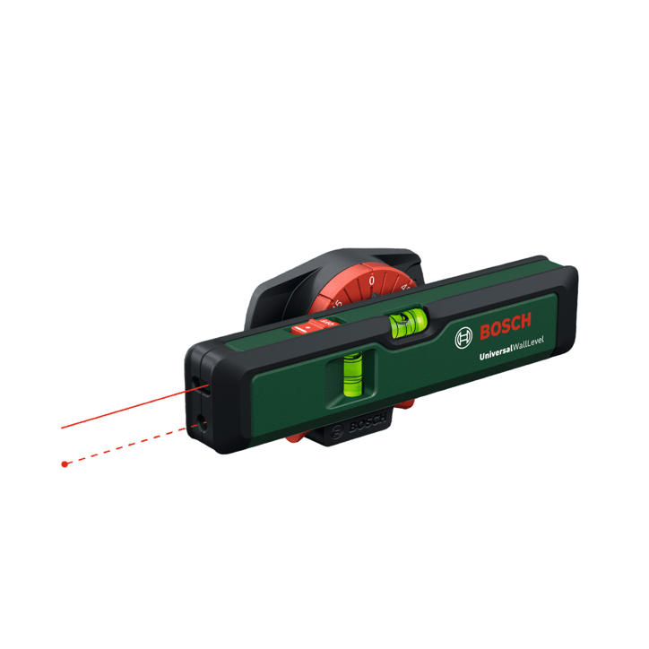 Laser lignes BOSCH - UniversalWallLevel - Avec manuel + 2 piles x 1,5V AA Laser lignes BOSCH - UniversalWallLevel - Avec manuel + 2 piles x 1,5V AA
