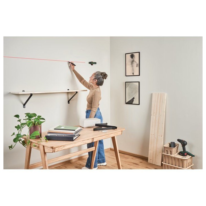 Laser lignes BOSCH - UniversalWallLevel - Avec manuel + 2 piles x 1,5V AA Laser lignes BOSCH - UniversalWallLevel - Avec manuel + 2 piles x 1,5V AA
