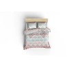 Parure de lit - 1 housse de couette 220x240 cm + 2 taies d'oreiller 60