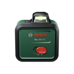 Laser lignes BOSCH - PLL 360-1 G - Avec un manuel d'utilisation, housse de protection, batterie Li-ion