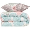 Parure de lit - 1 housse de couette 220x240 cm + 2 taies d'oreiller 60