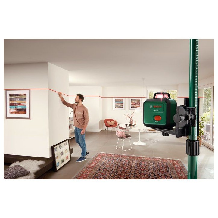 Laser lignes BOSCH - PLL 360-1 - Avec un manuel d'utilisation, housse de protection, piles Laser lignes BOSCH - PLL 360-1 - Avec un manuel d'utilisation, housse de protection, piles