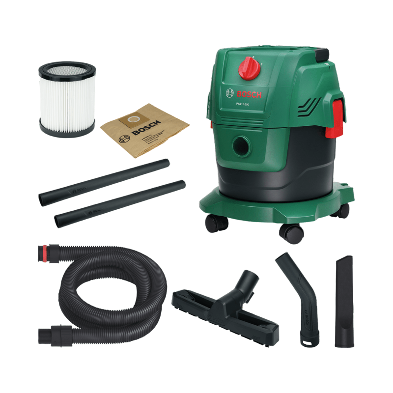 Aspirateur universel traineau BOSCH - PAS 15-200 - 1200W - 30 l/s - R