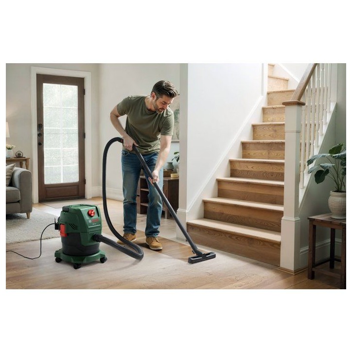 Aspirateur universel traineau BOSCH - PAS 15-200 - 1200W - 30 l/s - Réservoir 15L - 200 mbar Aspirateur universel traineau BOSCH - PAS 15-200 - 1200W - 30 l/s - Réservoir 15L - 200 mbar