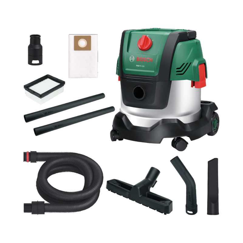 Aspirateur universel BOSCH - PAS 15-220PRS - 1300W - 65 l/s - Réservo