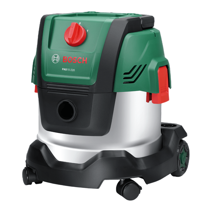 Aspirateur universel BOSCH - PAS 15-220PRS - 1300W - 65 l/s - Réservoir 15L - 220 mbar Aspirateur universel BOSCH - PAS 15-220PRS - 1300W - 65 l/s - Réservoir 15L - 220 mbar
