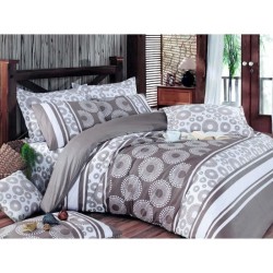 Parure de lit - 1 housse de couette 220 x 240 cm + 2 taies d'oreiller