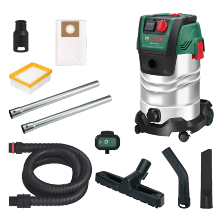 Aspirateur universel BOSCH - PAS 30-240PRS - 1300W - 67 l/s - Réservo