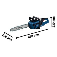 Tronçonneuse sans fil BOSCH PROFESSIONAL - GKE 18V-40 - 18V - Avec 1