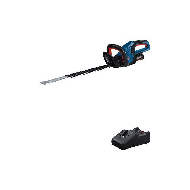 Taille-haie sans fil BOSCH PROFESSIONAL - GHE 18V-60 - 18V - 20mm - Batterie GBA 4.0Ah + chargeur