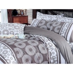 Parure de lit - 1 housse de couette 220 x 240 cm + 2 taies d'oreiller
