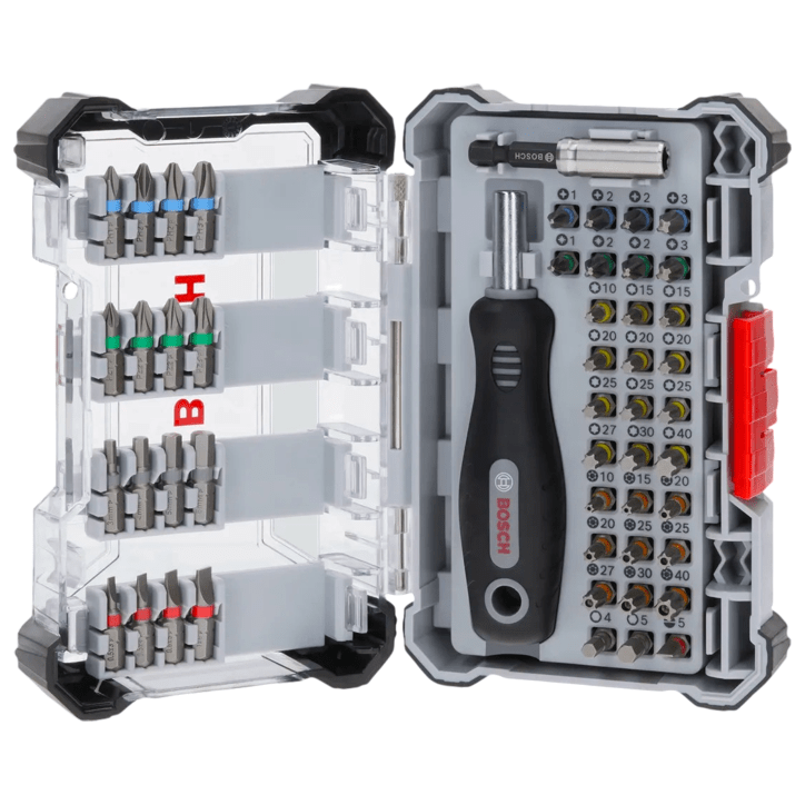 Coffret d'embouts de vissage BOSCH PROFESSIONAL - Extra Hard - 50 pcs - 25mm Coffret d'embouts de vissage BOSCH PROFESSIONAL - Extra Hard - 50 pcs - 25mm