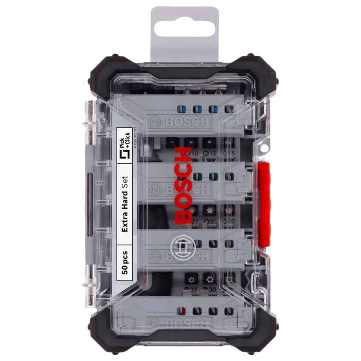 Coffret d'embouts de vissage BOSCH PROFESSIONAL - Extra Hard - Présentoir 6x50 pcs - 25mm