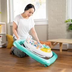 BRIGHT STARTS Trotteur bébé évolutif et pliable 2-en-1 - Lumieres e