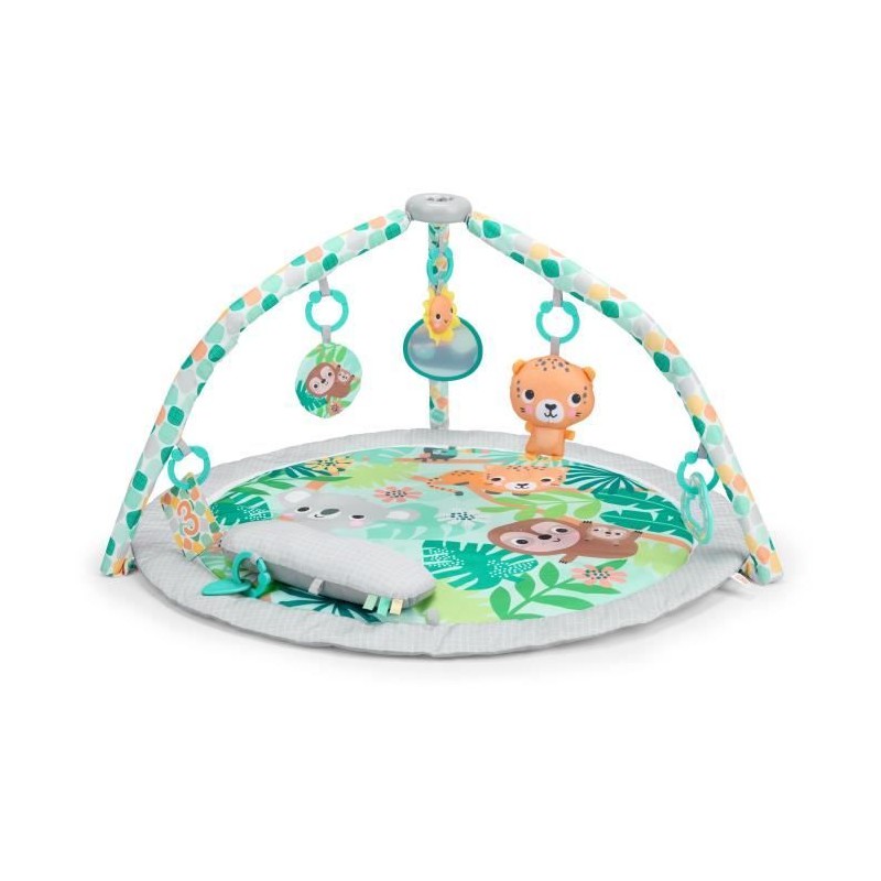 BRIGHT STARTS Tapis d'éveil bébé au sol évolutif pliable- Foret tr