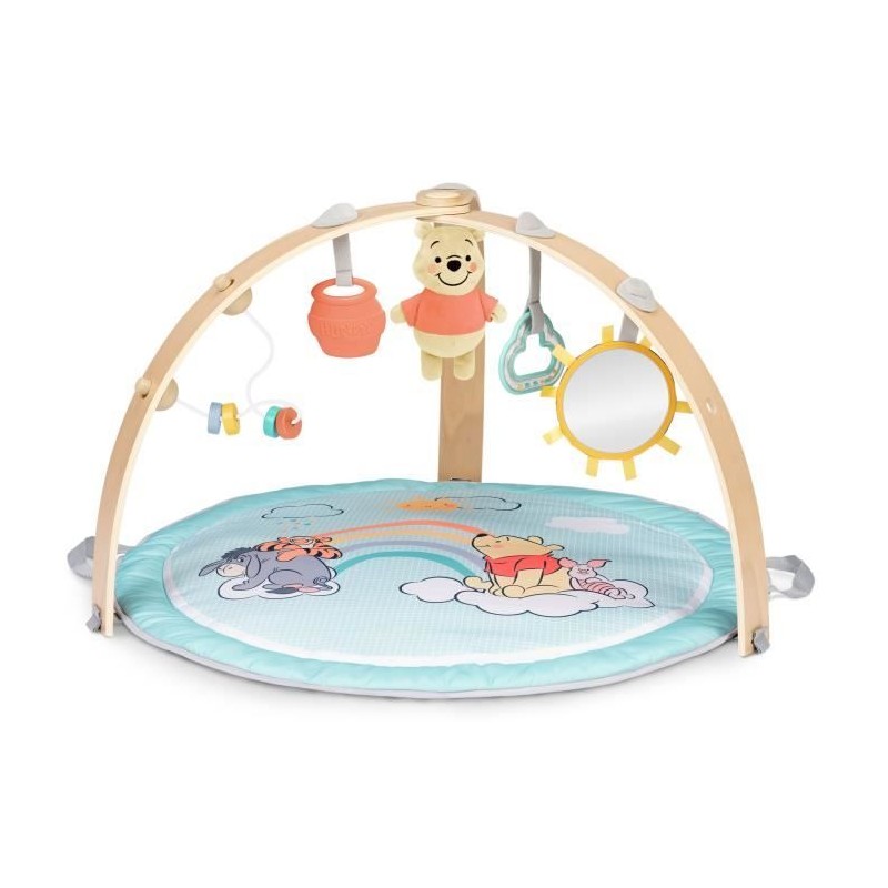 DISNEY BABY- WINNIE- Tapis d'éveil bébé au sol reversible évolutif
