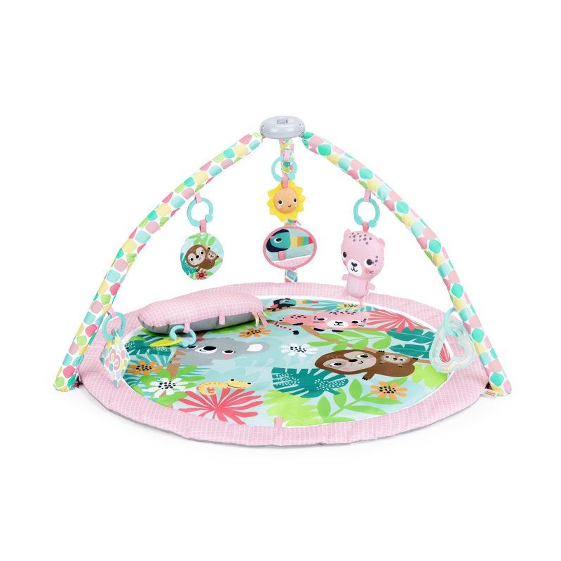 BRIGHT STARTS- Tapis d'éveil pliable POP 'N Wiggle Rosy Rainforest
