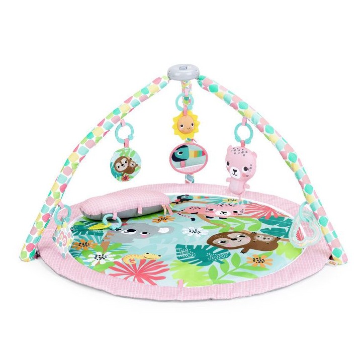BRIGHT STARTS- Tapis d'éveil pliable POP 'N Wiggle Rosy Rainforest BRIGHT STARTS- Tapis d'éveil pliable POP 'N Wiggle Rosy Rainforest