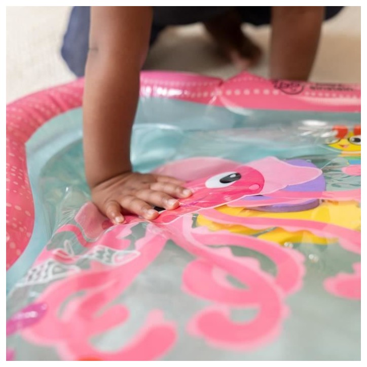 BABY EINSTEIN - JANET - Grand tapis d'eau pour bébé fille, jeu sensoriel et d'éveil?, gonflable, facile a nettoyer, pliable, BABY EINSTEIN - JANET - Grand tapis d'eau pour bébé fille, jeu sensoriel et d'éveil?, gonflable, facile a nettoyer, pliable,