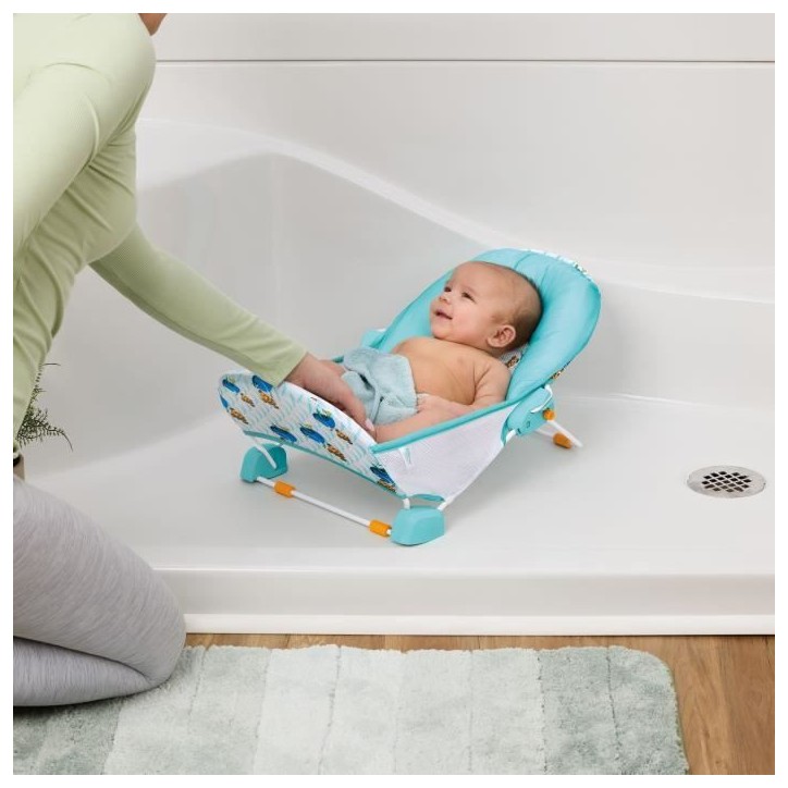 DISNEY BABY- NEMO- Transat de bain pour bébé pliable bleu DISNEY BABY- NEMO- Transat de bain pour bébé pliable bleu