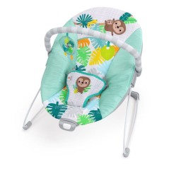 BRIGHT STARTS Transat bébé vibrant Wild Wonders- Arche avec jouets d