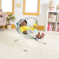 BRIGHT STARTS Transat bébé vibrant Wild Wonders- Arche avec jouets d