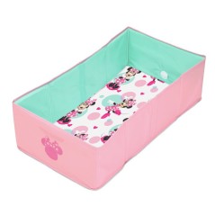 DISNEY BABY- MINNIE, Baignoire bébé pliable - Nomade - Doublure impe