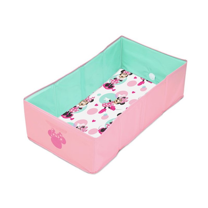 DISNEY BABY- MINNIE, Baignoire bébé pliable - Nomade - Doublure impe