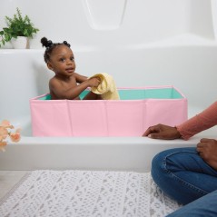 DISNEY BABY- MINNIE, Baignoire bébé pliable - Nomade - Doublure impe
