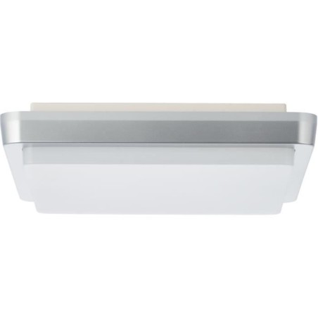 Applique murale extérieure - BRILLIANT - DEVORA - Plastique - Argent - LED intégrée - 12 W IP65