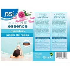 Parfum spa - BSI - Essence Jardin de Rose 250 ml - Arôme naturel - Re