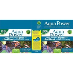 Anti-algues bassin - BSI - Aqua Power Double Action 400 g - Clarifiant