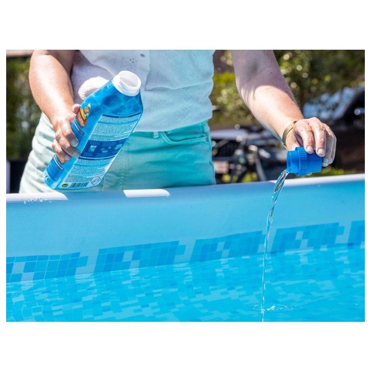 Floculant piscine - BSI - Micro Floc 1 L - Liquide - Clarifie eau trouble - Améliore filtration