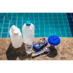 Thermometre piscine - BSI - Thermometre 26 cm - Étanche - Flottant ou