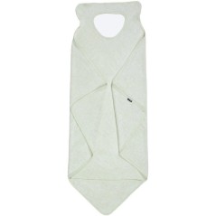 Drap de bain XXL Parent / Bébé - CANDIDE - 100x100 cm - Vert d'eau
